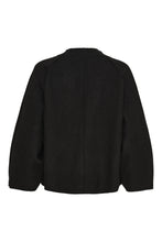 Ea Raglan Short Cardigan Black