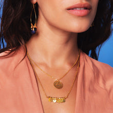 Gold Greek Island Necklace