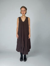 WDTS Mischa Dress Brown Linen