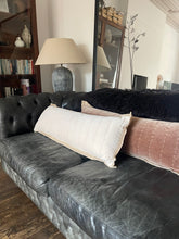 Maitri : Stonewashed Velvet Cushion- old Pink (30x90)