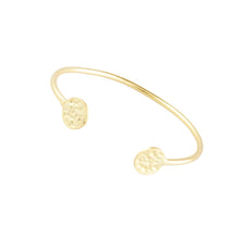 Simple Gold Coin Bangle