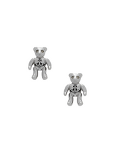 Vivienne Westwood RUBY SMALL EARRINGS - PLATINUM / BLACK DIAMOND