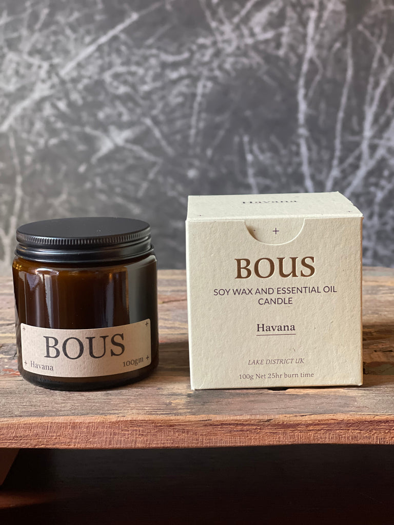 Bous, Havana- Medium Soy Aromatherapy Candle
