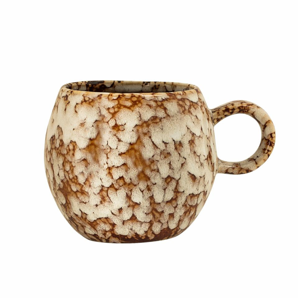Paula Cup, Brown, Stoneware