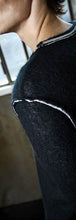 Andrea Ya’aqov Crewneck Wool / Bamboo - Black/White