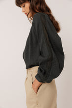 AW26 COMBINATION SHIRT WITH LACE CARBON