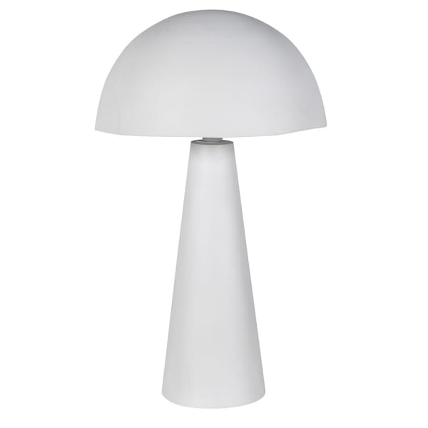 CH White Dome Table Lamp