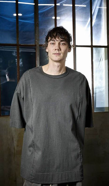 Andrea Ya’aqov Oversized T-Shirt - Brown Smoke