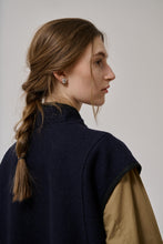 Anne-Mi Dark navy Hill waistcoat