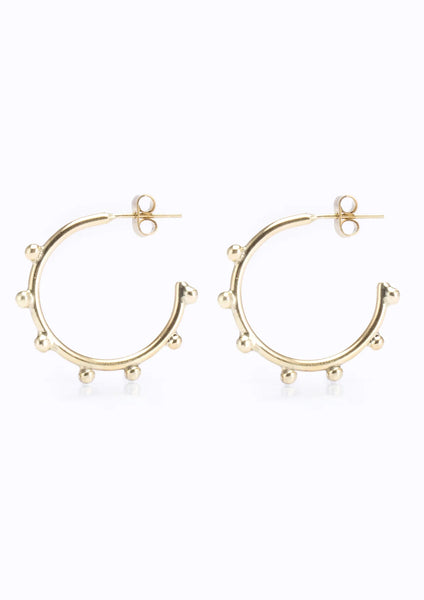 Soul Design Brass Octopus Earrings