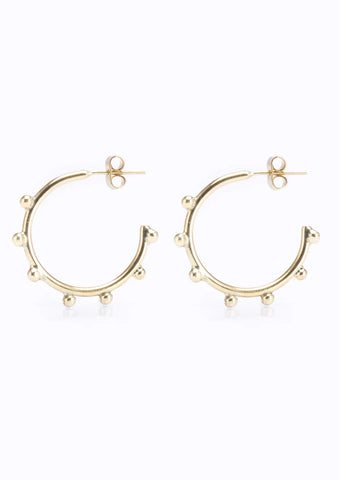 Soul Design Brass Octopus Earrings