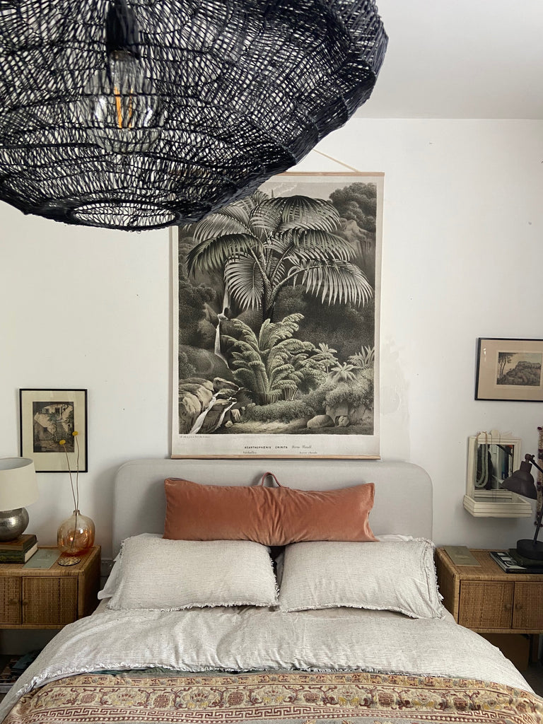 Canvas wall hanging - Faded Print Flore des serres  XX Large