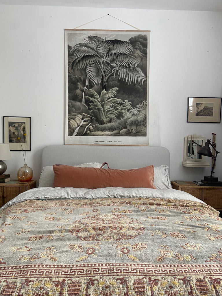 Canvas wall hanging - Faded Print Flore des serres  XX Large