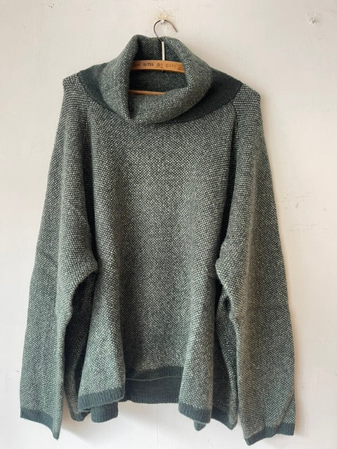 Rundholz AW26 3270702 pullover forest park jacquard