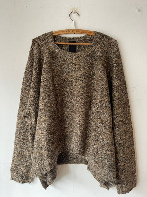 Rundholz AW26 3460702 pullover bronze melange