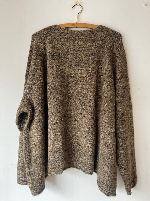 Rundholz AW26 3460702 pullover bronze melange