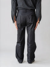 Rick Owens WIDE LEG WOVEN WORK TROUSERS