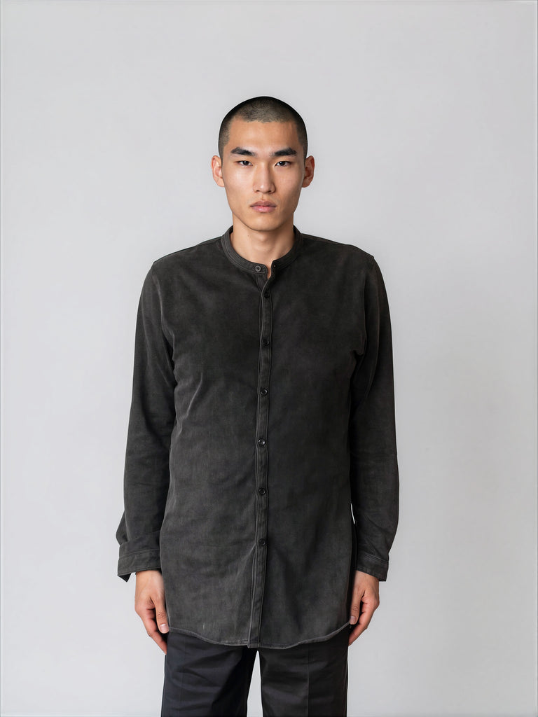WDTS cotton Elford Shirt with Distressed Sand wash