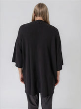 Rick Owens SS26 Temple Tommy T In Black Heavy French Terry