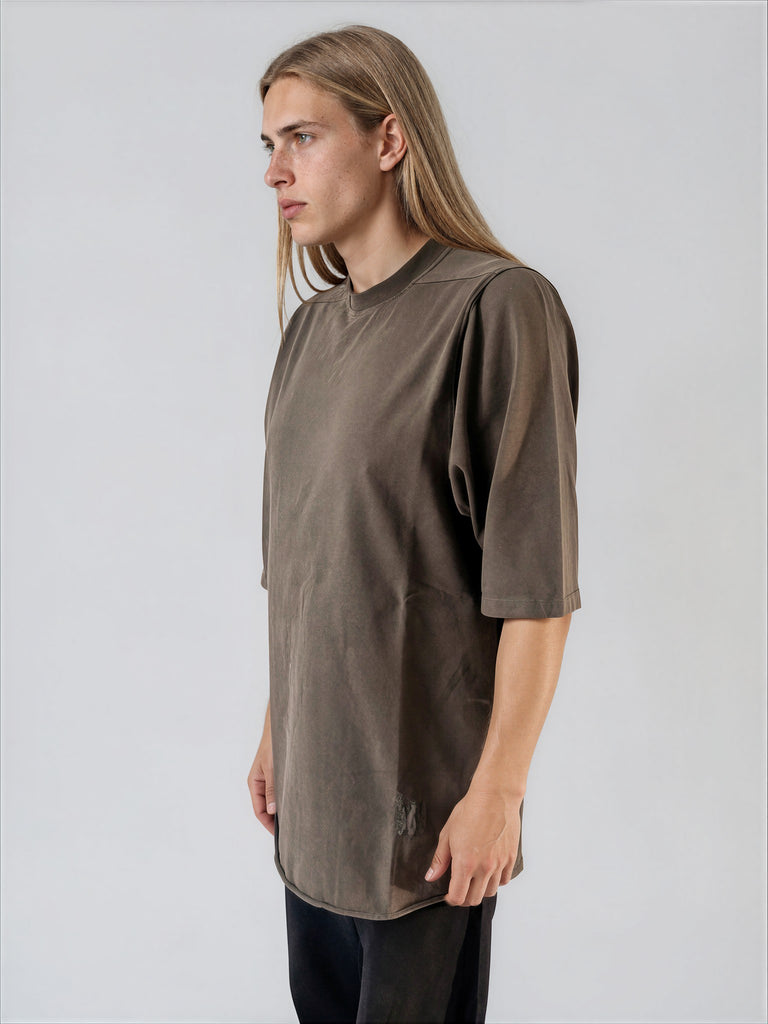 DRKSHDW by Rick Owens AW26 T-SHIRT - JUMBO SS T - GRAVEL