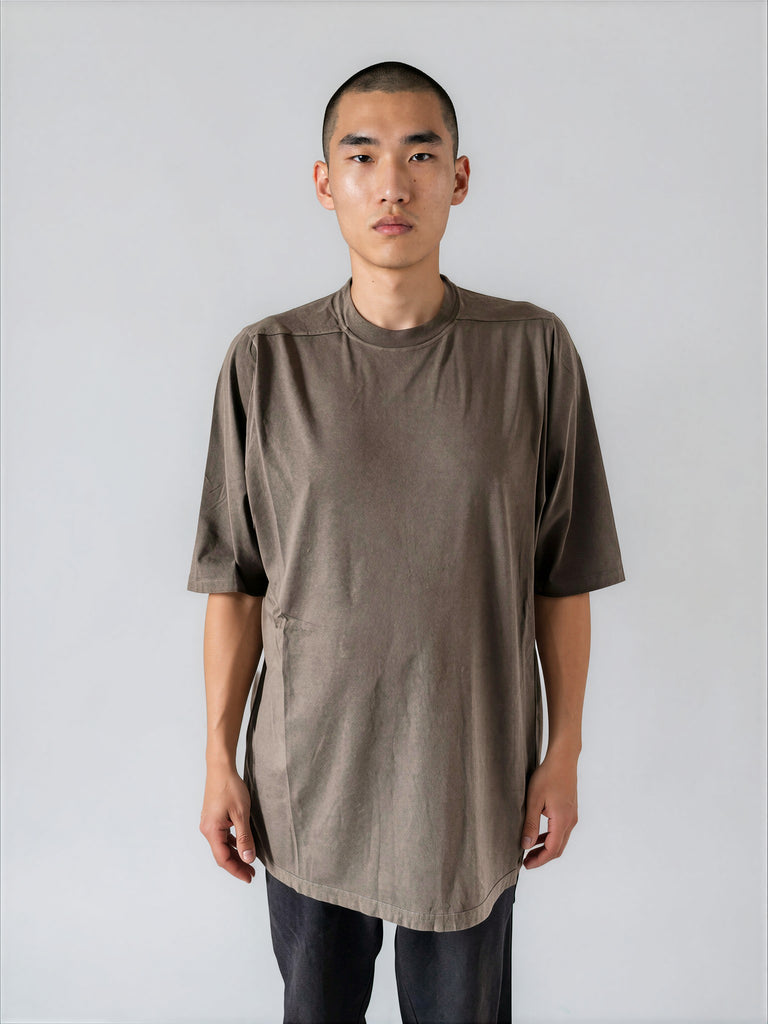 DRKSHDW by Rick Owens AW26 T-SHIRT - JUMBO SS T - GRAVEL