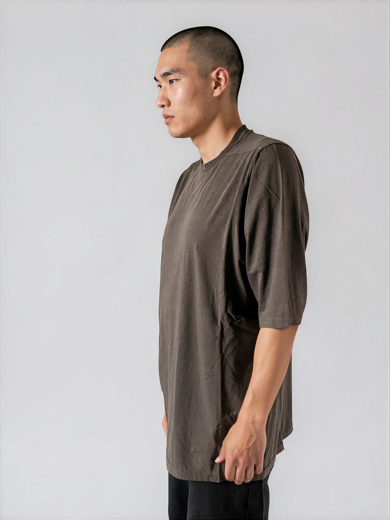 DRKSHDW by Rick Owens AW26 T-SHIRT - JUMBO SS T - GRAVEL