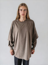 DRKSHDW by Rick Owens AW26 T-SHIRT - TOMMY HUSTLER SWEAT - DUST