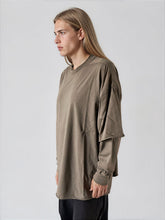 DRKSHDW by Rick Owens AW26 T-SHIRT - TOMMY HUSTLER SWEAT - DUST