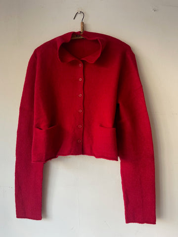 Rundholz AW25 3327102 cardigan rose
