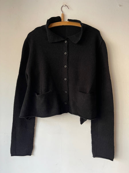 Rundholz AW25 3327102 cardigan black