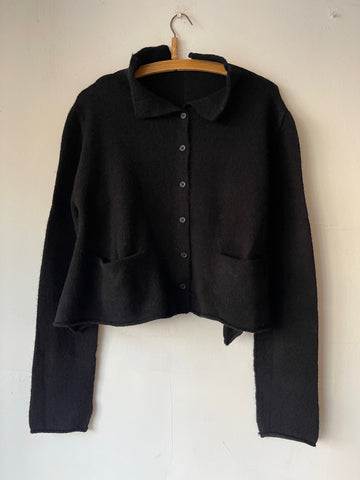 Rundholz AW25 3327102 cardigan black