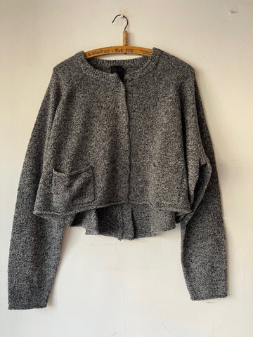 Rundholz AW25 3317102 cardigan dark grey