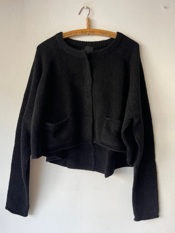 Rundholz AW25 3317102 cardigan black