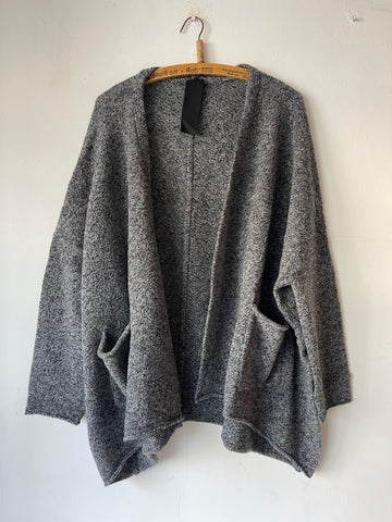 Rundholz AW25 3317104 cardigan dark grey