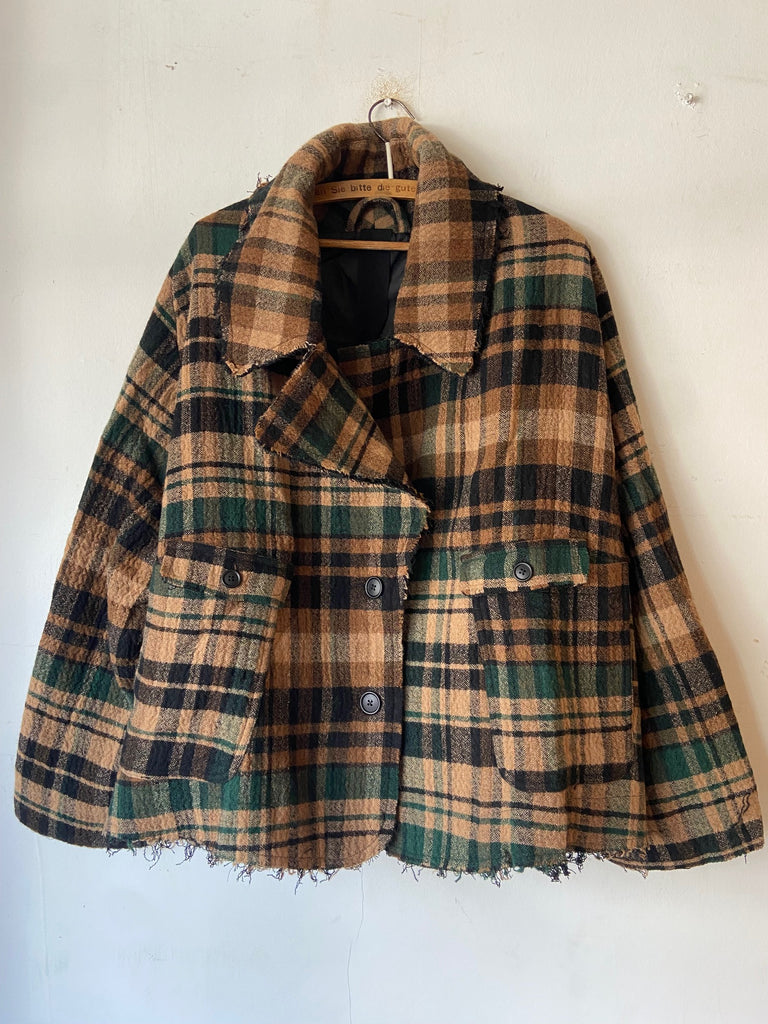 Rundholz AW26 3281102 jacket forest check
