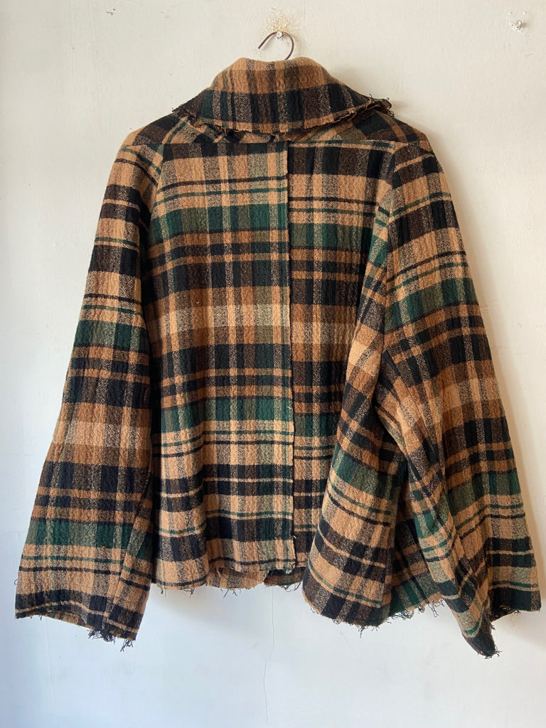Rundholz AW26 3281102 jacket forest check