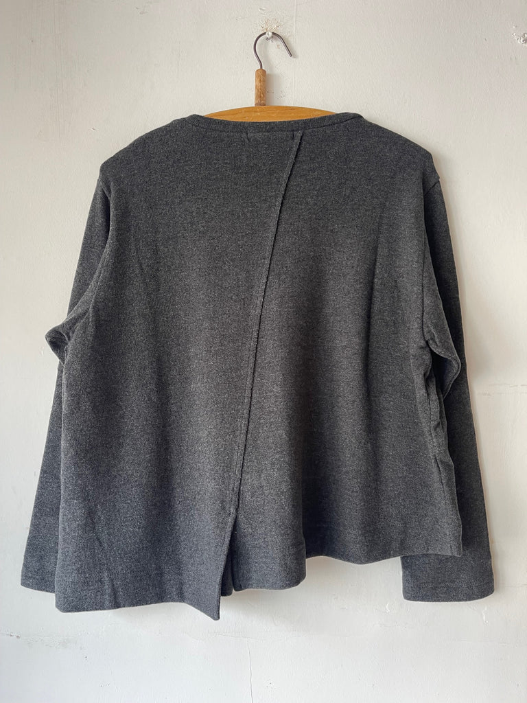 MAMA B AW25 Crema Cardigan Nero