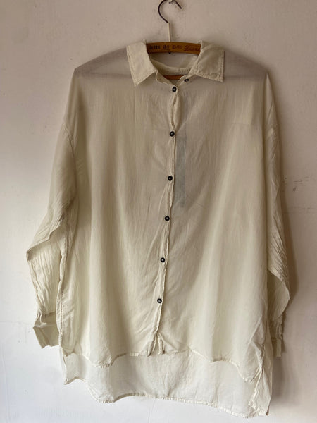 Rundholz AW26 2580401 blouse ivory