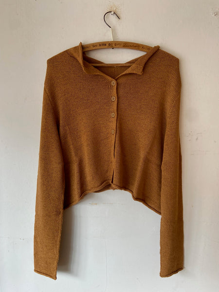 Rundholz AW26 3727111 cardigan bronze