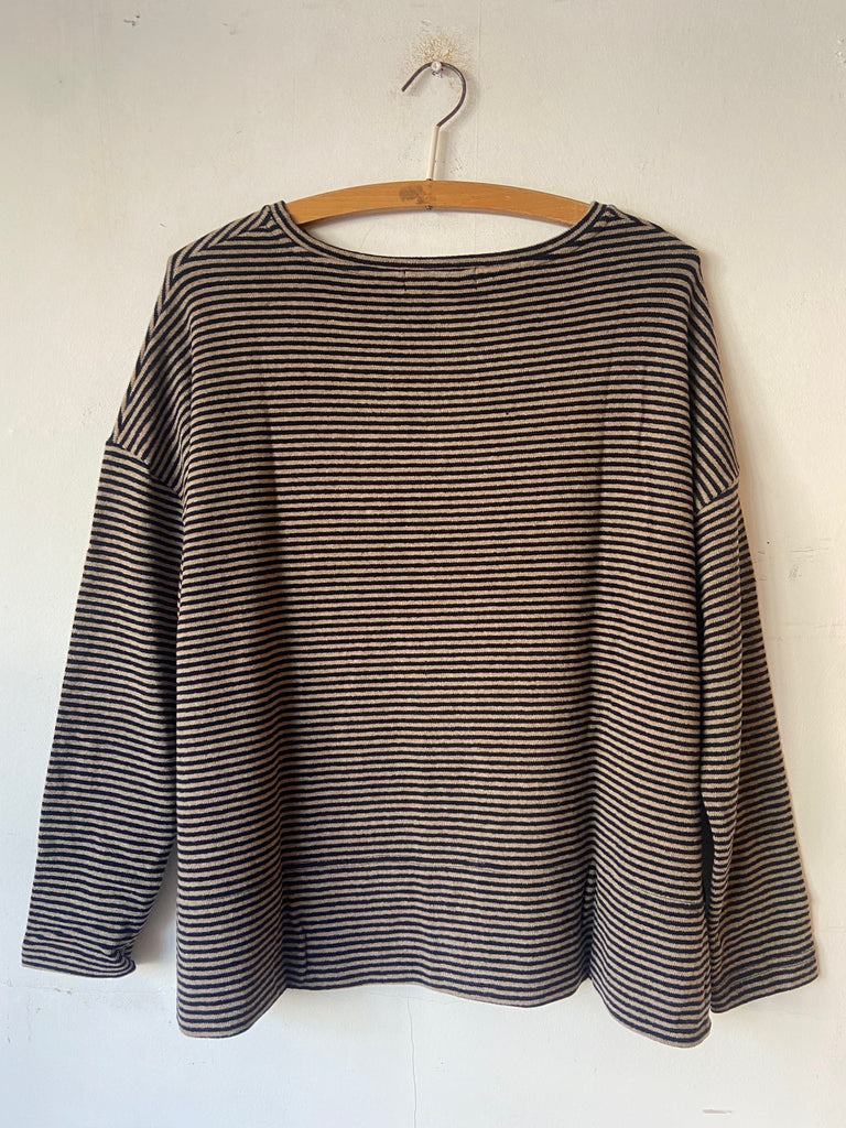 MAMA B AW26 ALISON RIGA MAGLIA/JUMPER