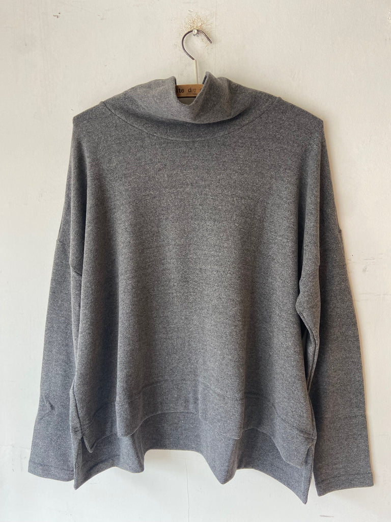MAMA B AW26 MOYET MAGLIA/JUMPER GRIGO