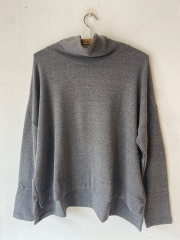 MAMA B AW26 MOYET MAGLIA/JUMPER GRIGO