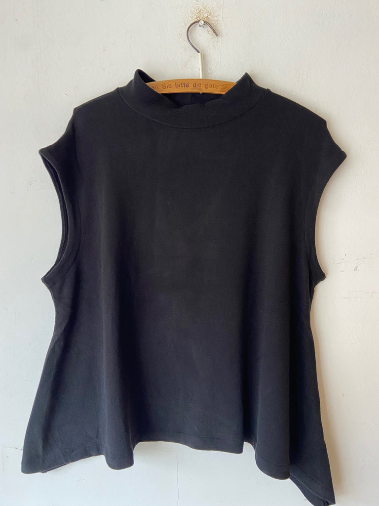 MAMA B AW26 ELVA GILET NERO