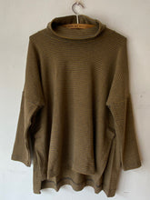 MAMA B AW26 DINA MAGLIA/JUMPER GRIGIO STRIPE