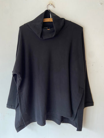MAMA B AW26 DINA MAGLIA/JUMPER NERO