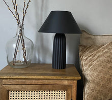 Mira lamp Black - antique black finish