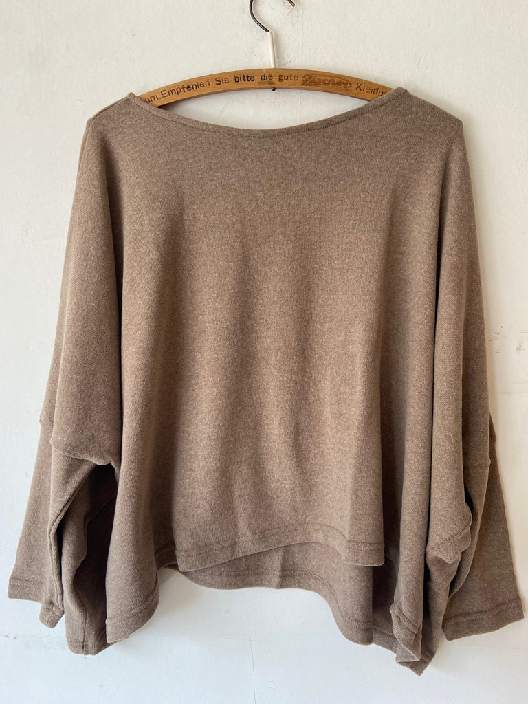 MAMA B KIRA M AW26 JUMPER - ALPACA