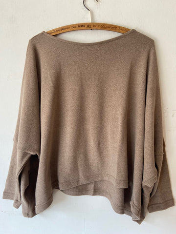 MAMA B KIRA M AW26 JUMPER - ALPACA