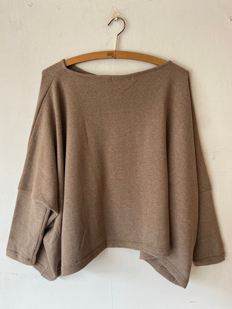 MAMA B KIRA M AW26 JUMPER - ALPACA