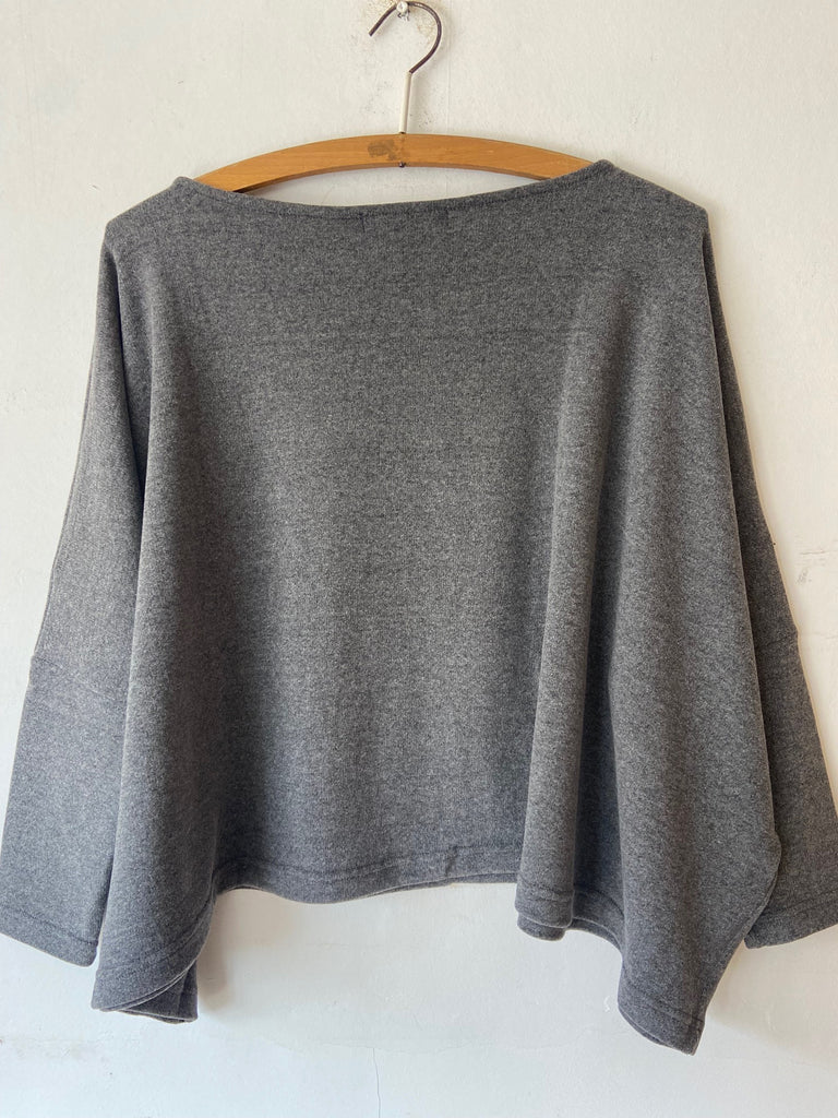 MAMA B KIRA M AW26 JUMPER - GRIGIO
